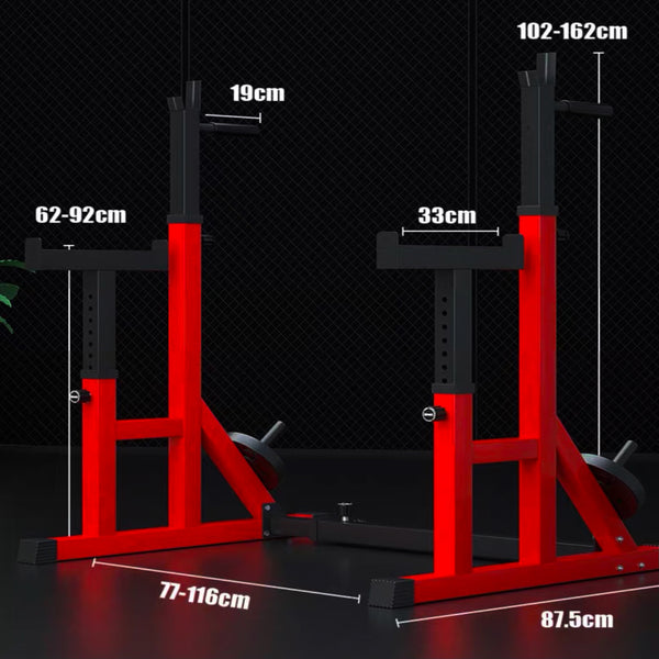 Load image into Gallery viewer, Squat Rack with Dip Bar - SR02
