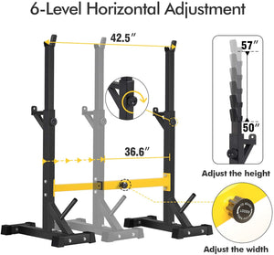 Adjustable Squat Rack - SR01