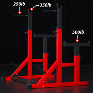Squat Rack with Dip Bar - SR02